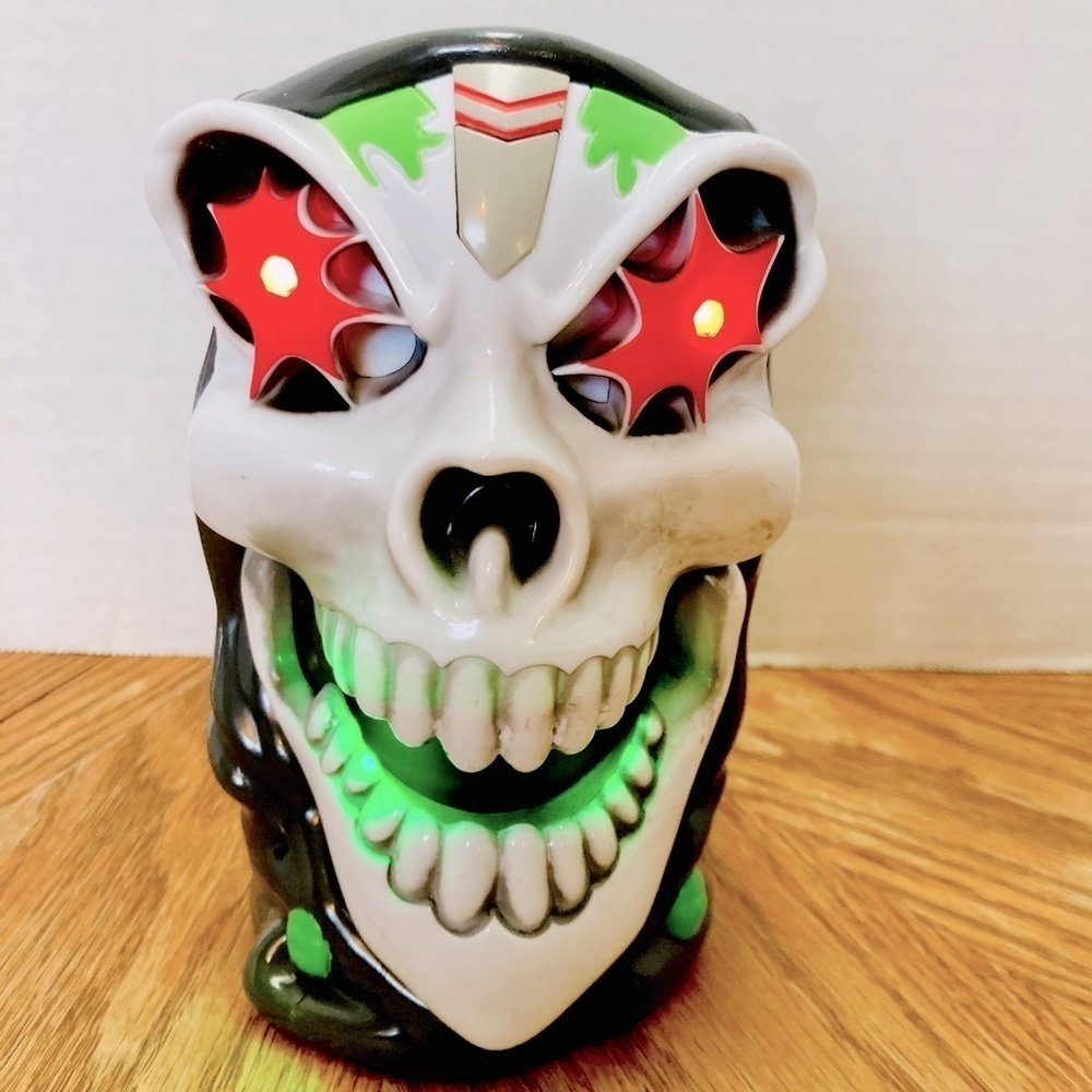 Monster Jam Grace Digger Skull Light Up Mug  Works Plastic Ringling Bros - Picture 2 of 8